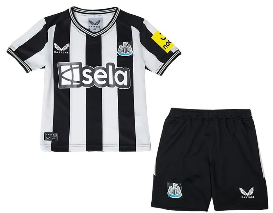 Kit infantil I Newcastle United 2023 2024 Castore oficial